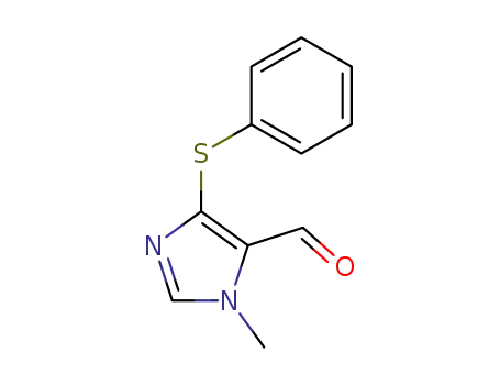 1-methyl-4-(phenylthio)-1H-imidazole-5-carbaldehyde