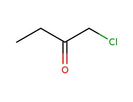 Molecular Structure of 616-27-3 (1-CHLOROBUTANONE)