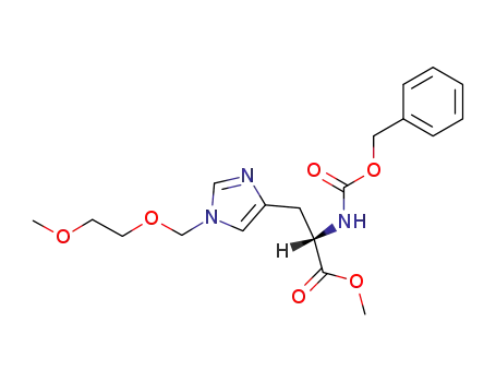 N(α)-benzyloxycarbonyl-N(τ)-(2-methoxyethoxy)methyl-L-histidine methyl ester