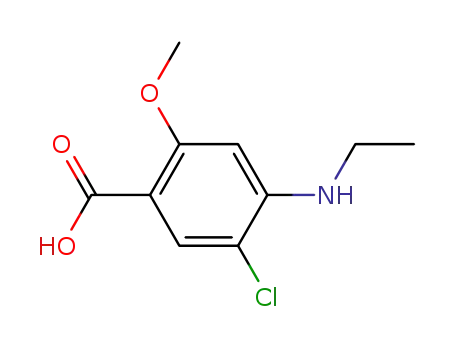 5-chloro-4-ethylamino-2-methoxybenzoic acid