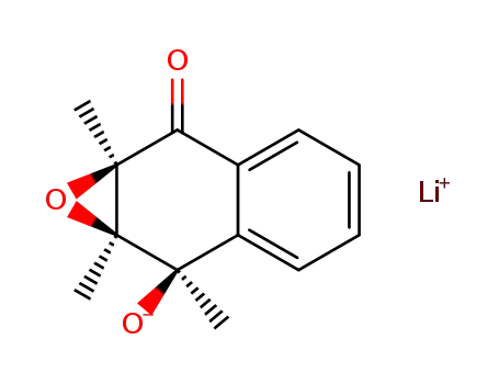 Lithium; (1aR,7R,7aR)-1a,7,7a-trimethyl-2-oxo-1a,2,7,7a-tetrahydro-1-oxa-cyclopropa[b]naphthalen-7-olate