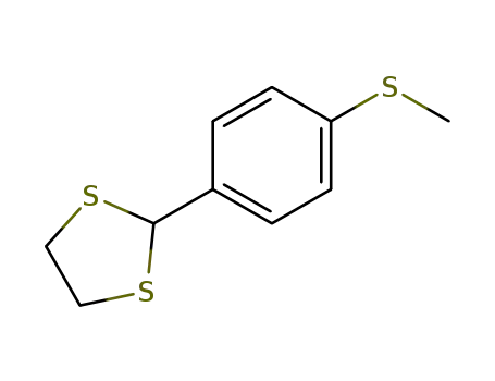 2-<4-(methylthio)phenyl>-1,3-dithiolane