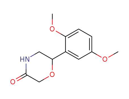 6-(2,5-Dimethoxy-phenyl)-morpholin-3-one