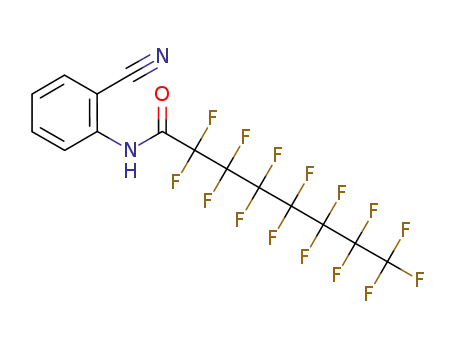 N-(2-cyanophenyl)F-octanamide