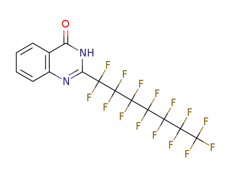 2-Pentadecafluoroheptyl-3H-quinazolin-4-one