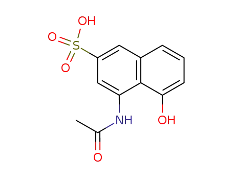 4-Acetylamino-5-hydroxy-naphthalene-2-sulfonic acid