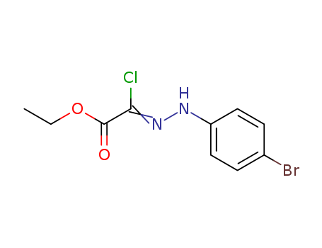 2-Chloro-2-(4-bromo-phenyl-hydrazono)-acetic acid ethyl ester