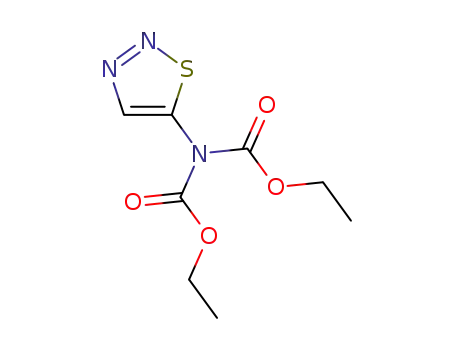μ-[1,2,3]thiadiazol-5-yl-μ-imido-dicarbonic acid diethyl ester