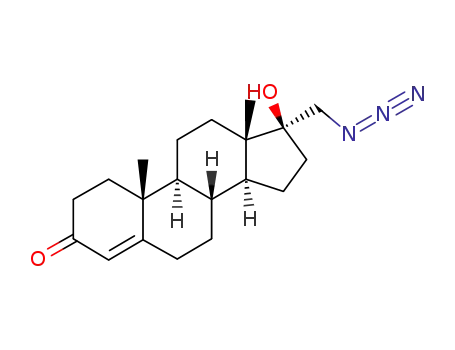 17α-(azidomethyl)-17β-hydroxyandrost-4-en-3-one