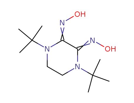 1,4-Di-tert-butyl-piperazine-2,3-dione dioxime