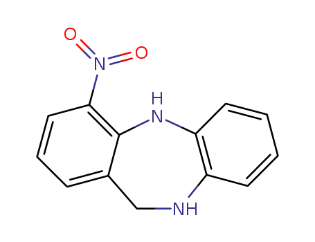 10,11-dihydro-4-nitro-5H-dibenzo<1,4>diazepine
