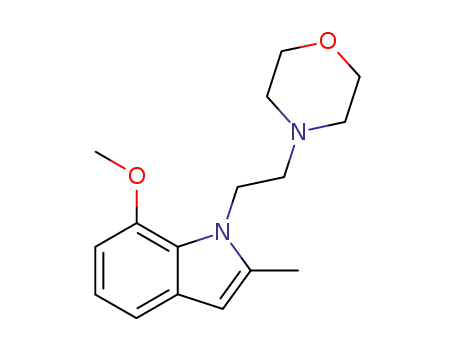 4-(2-(7-methoxy-2-methyl-1H-indol-1-yl)ethyl)morpholine