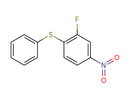 3-fluoro-4-(phenylthio)nitrobenzene