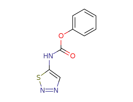 Carbamicacid, 1,2,3-thiadiazol-5-yl-, phenyl ester (9CI) cas  2039-13-6
