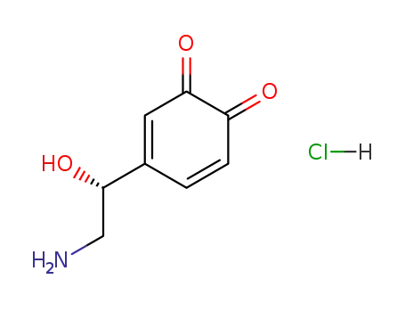 4-((R)-2-Amino-1-hydroxy-ethyl)-[1,2]benzoquinone; hydrochloride