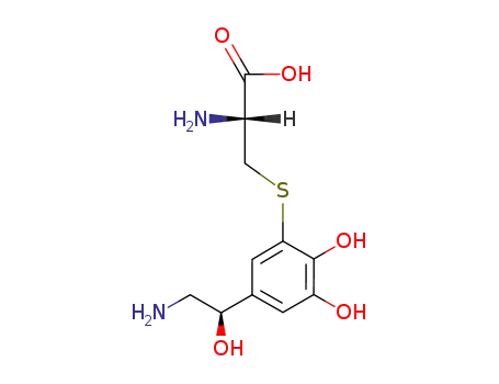 L-Cysteine, S-[5-(2-amino-1-hydroxyethyl)-2,3-dihydroxyphenyl]-, (R)-