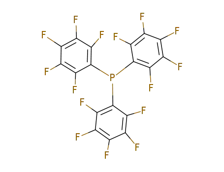 Molecular Structure of 1259-35-4 (TRIS(PENTAFLUOROPHENYL)PHOSPHINE)