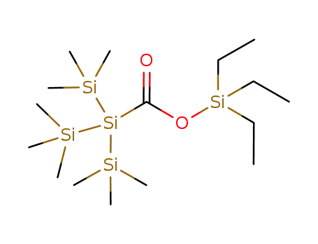 triethylsilyl tris(trimethylsilyl)silanecarboxylate