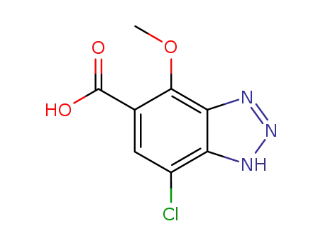 7-chloro-4-methoxy-1H-benzotriazole-5-carboxylic acid