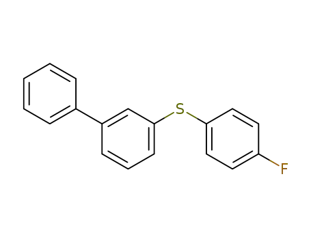 4-fluoro-3'-phenyldiphenyl sulfide