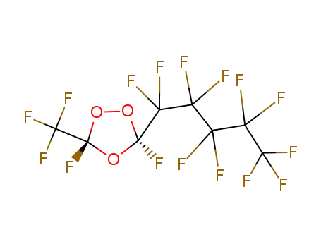 trans-3,5-difluoro-5-perfluoropentyl-3-trifluoromethyl-1,2,4-trioxolane