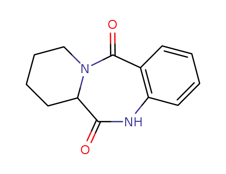 7,8,9,10-tetrahydrobenzo[e]pyrido[1,2-a][1,4]diazepine-6,12-(5H,6aH)-dione