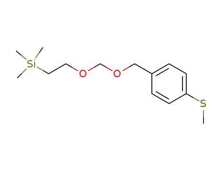 4-(methylthio)benzyl β-(trimethylsilyl)ethoxymethyl ether