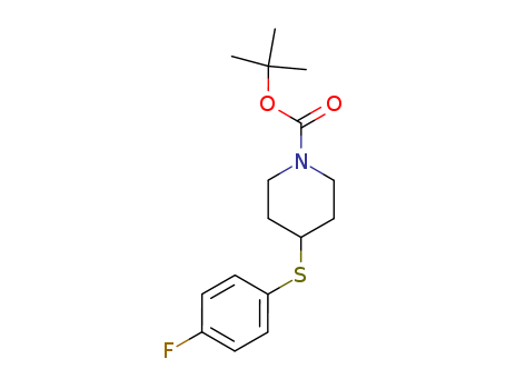 4-(4-Fluoro-phenylsulfanyl)-piperidine-1-carboxylic acid tert-butyl ester
