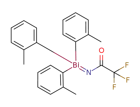 [(trifluoroacetyl)imino]tris-(2-methylphenyl)-λ(5)-bismuthane