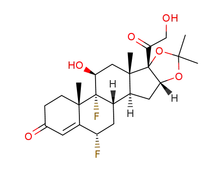 6α,9α-difluoro-11β,21-dihydroxy-16α,17α-isopropylidenedioxypregn-4-ene-3,20-dione