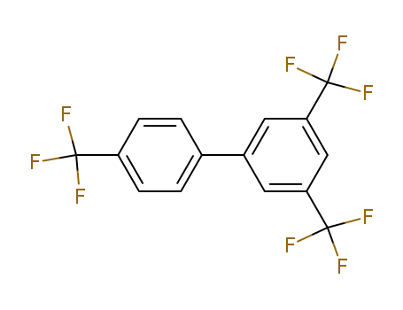Molecular Structure of 460743-64-0 (1,1'-Biphenyl, 3,4',5-tris(trifluoromethyl)-)