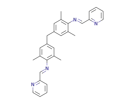 4,4'-methylene-N,N'-(2-pyridinylmethylene)-bis(2,6-dimethylanil)