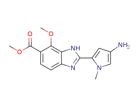 2-(4-amino-1-methyl-1H-pyrrol-2-yl)-4-methoxy-3H-benzoimidazole-5-carboxylic acid methyl ester