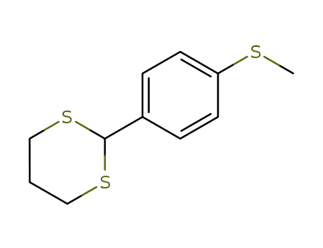 2-(4-(methylthio)phenyl)-1,3-dithiane