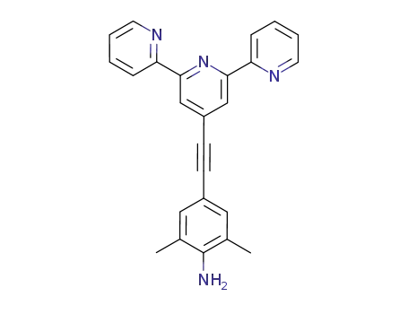 2,6-dimethyl-4-[2,2';6',2'']terpyridin-4'-ylethynyl-phenylamine