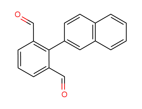Molecular Structure of 652976-99-3 (1,3-Benzenedicarboxaldehyde, 2-(2-naphthalenyl)-)
