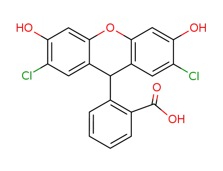 Molecular Structure of 106070-31-9 (2',7'-dichlorodihydrofluorescein)