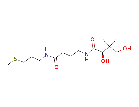 2,4-dihydroxy-3,3-dimethyl-N-[2-(3-methylsulfanylpropylcarbamoyl)ethyl]-butyramide