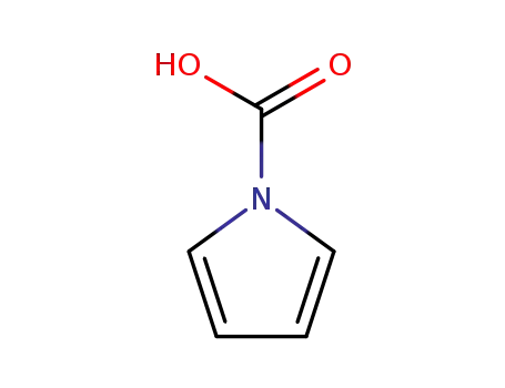 Molecular Structure of 21972-99-6 (1H-Pyrrole-1-carboxylic acid)