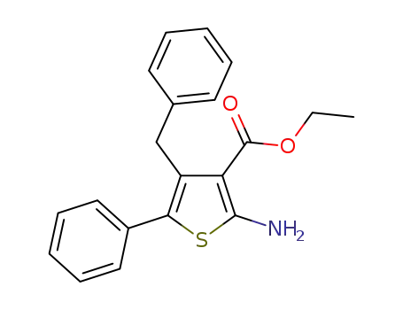 ethyl 2-amino-4-benzyl-5-phenylthiophene-3-carboxylate