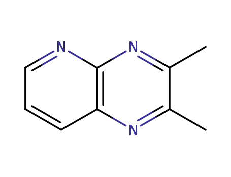 Molecular Structure of 7154-32-7 (2,3-DIMETHYLPYRIDO[2,3-B]PYRAZINE)