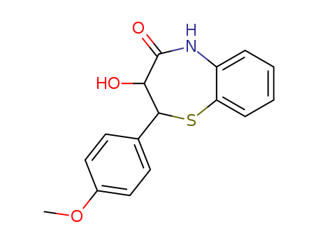 (2S,3S)-3-HYDROXY-2-(4-METHOXY-PHENYL)-2,3-DIHYDRO-5H-BENZO[B][1,4]THIAZEPIN-4-ONE