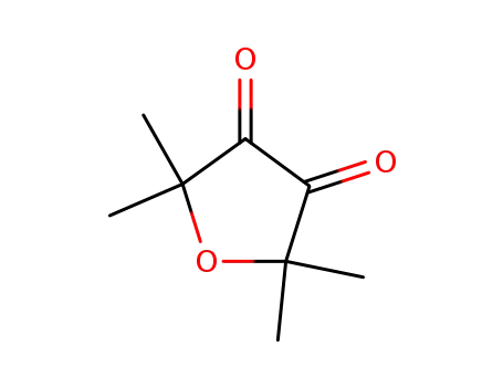 Molecular Structure of 14744-18-4 (2,2,5,5-Tetramethyltetrahydro-3,4-furandione)
