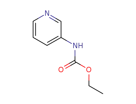 Molecular Structure of 6276-11-5 (ethyl N-pyridin-3-ylcarbamate)