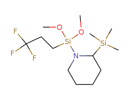 (3,3,3-trifluoropropyl)(2-trimethylsilylpiperidino)dimethoxysilane