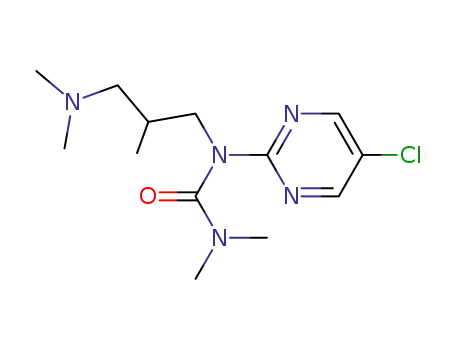N,N-dimethyl-N'-(2-methyl-3-dimethylaminopropyl)-N'-(5-chloro-2-pyrimidinyl)urea
