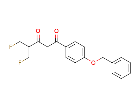 4,4-difluoromethyl-1-(4-benzyloxyphenyl)-butane-1,3-dione