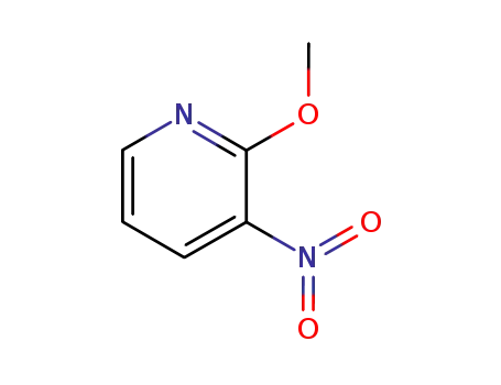 Molecular Structure of 20265-35-4 (2-Methoxy-3-nitropyridine)