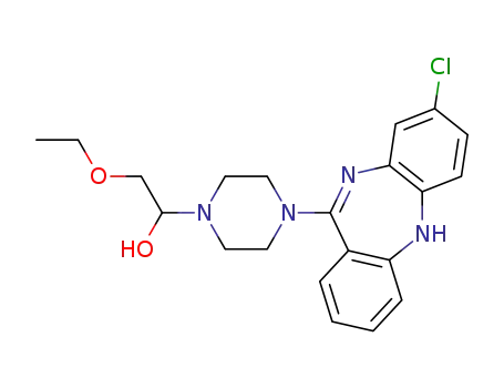 8-chloro-11-[4-(2-ethoxyethanol)-1-piperazinyl]-5H-dibenzo[b,e][1,4]diazepine