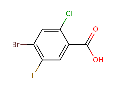 4-Bromo-2-chloro-5-fluorobenzoic acid